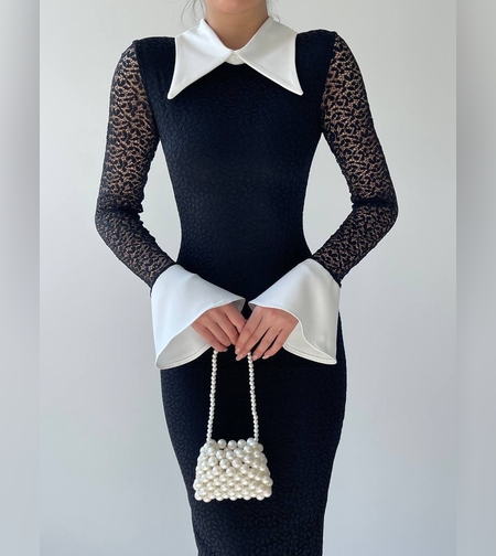 שמלת גרייס-תחרה