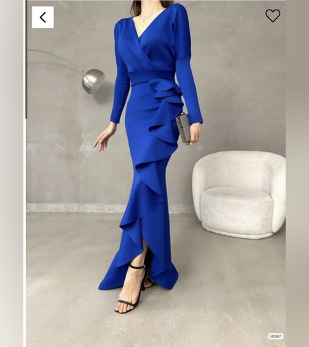 שמלת meka כחול רויאל נדירה🔥