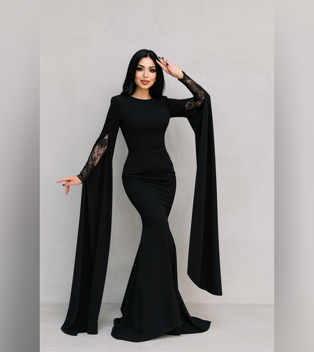 Dubai dress שחור