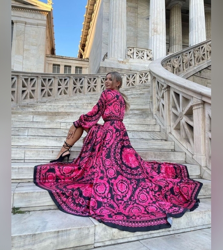 אחרונה מדיום Pınk dres wow