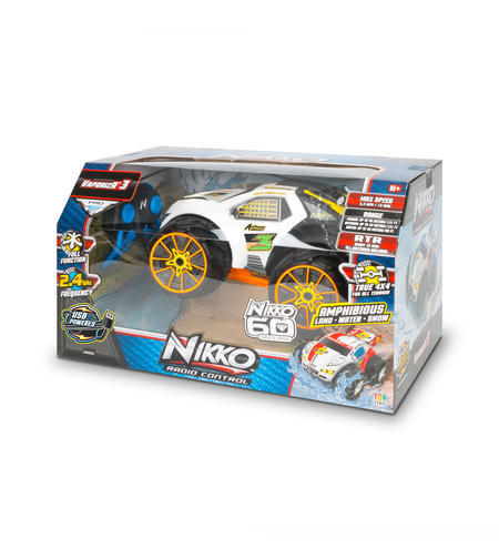 רכב אמפיבי 4X4 בשלט רחוק Vaporizr 3 מבית Nikko