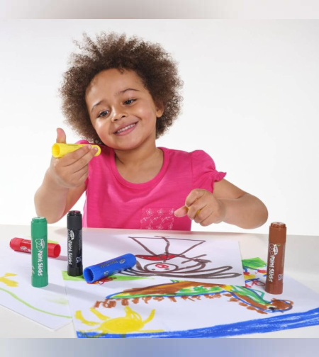 Paint POP צבעי סטיק פופ לציור על מגוון משטחים  12 יח