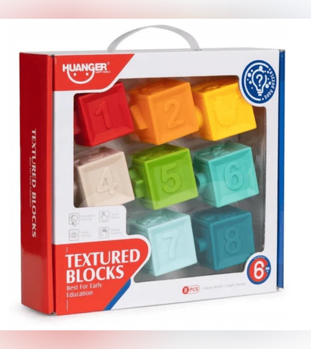 9 קוביות משחק רכות