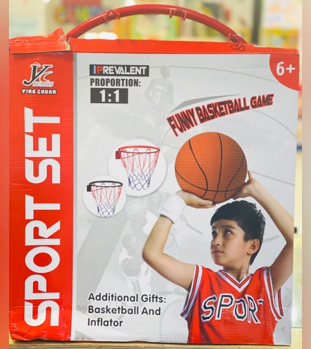 טבעת כדורסל מתכת -