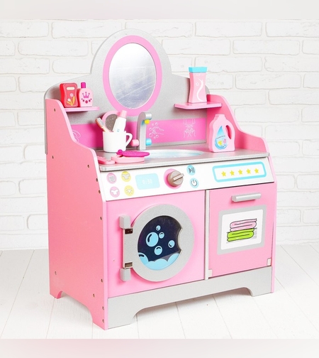 غسالة ومجفف - خشب