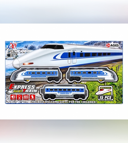 מסלול רכבת - גדול Express Train Play Set