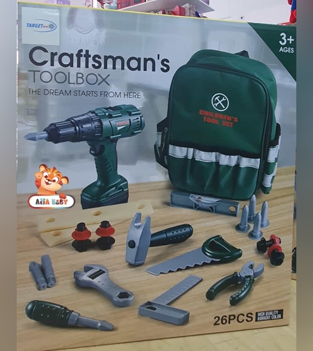 תיק כלי עבודה ומברגה