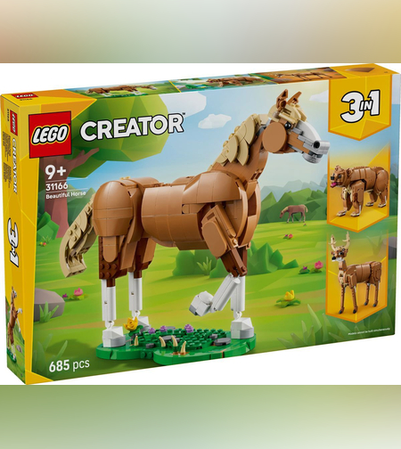 حصان جميل من ليغو كريتور 3 في 1 31166  - Lego -