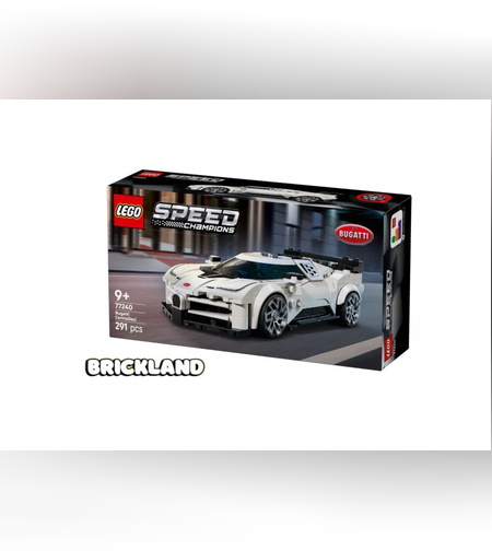 ليغو بطل السرعة ليغو سوبركار - بوجاتي سينتوديتشي 77240 LEGO