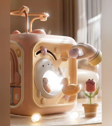 مكعب نشاط الطفل