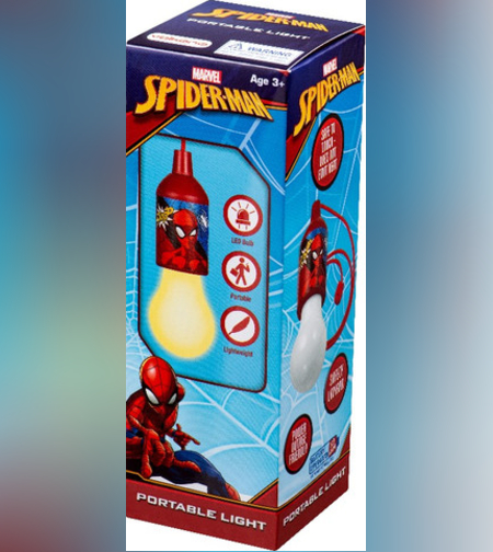 מנורת קריאה ספיידרמן