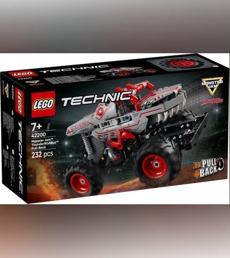 ليغو تكنيك مونستر جام ثاندر رورو بول أواي Lego - 42200
