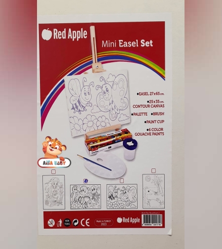 ערכת ציור סטנד וצבעים גדול