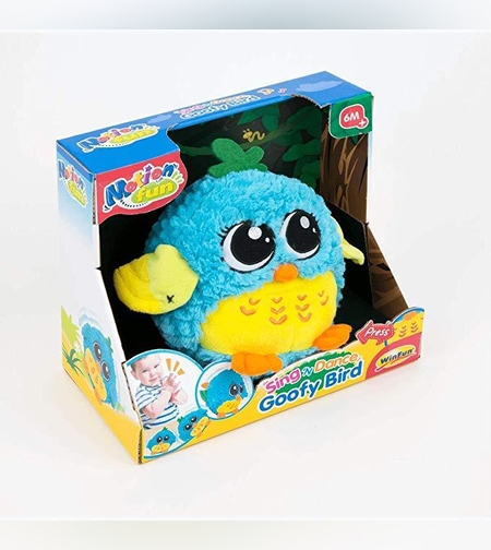 بومة للتشجيع الحبو -الزحف -  WIN FUN