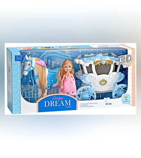 دمية مع حصان