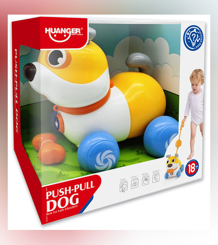 כלבלב דחיפה ומשיכה בשם Push-Pull Dog מבית Huanger