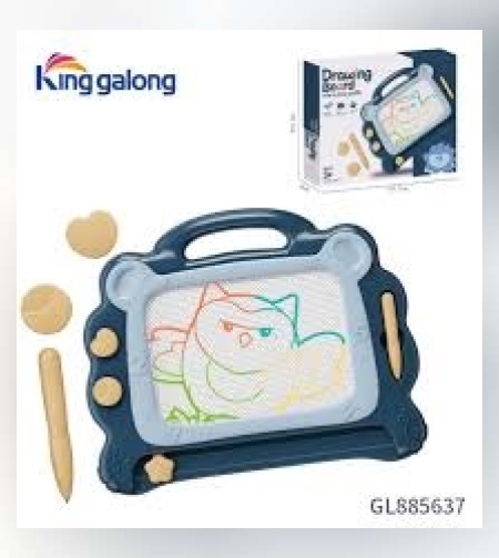 לוח ציור צבעוני מגנטי עם עפרון ציור מיוחד