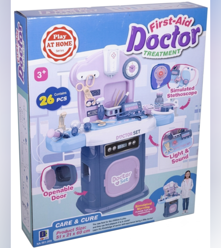 ערכת שולחן רופא 26 אביזרים