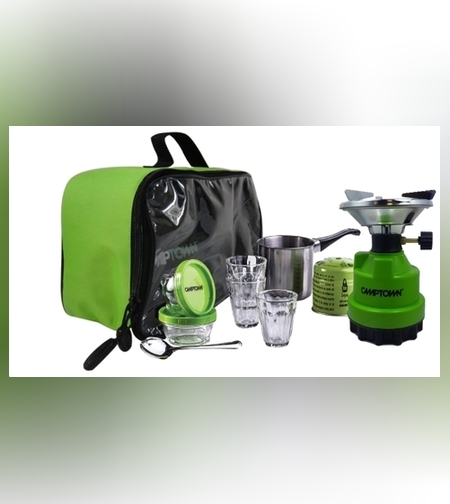 مجموعة قهوة تتضمن بينجان وأدوات كمبتاون