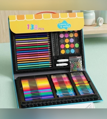 סט אמנות של 138 חלקים של קומיקס וסטודיו - 5317
