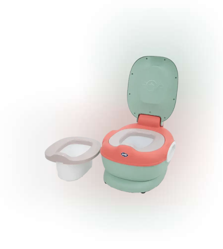 סיר גמילה בעיצוב אסלה -STAR - 3 ב 1 - ורוד