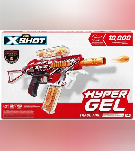 Zuru X-Shot بندقية إكس-شوت الأوتوماتيكية لإطلاق كرات الجل - Zuru