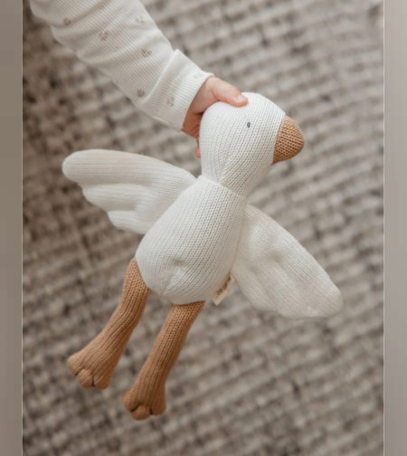 בובה סרוגה - אווז