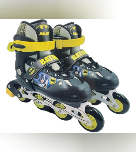 רולר בליידס לילדים + סקטים -  דגם באטמן