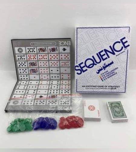 لعبة سيكوينس ( سكونس ) الجماعية SEQUENO