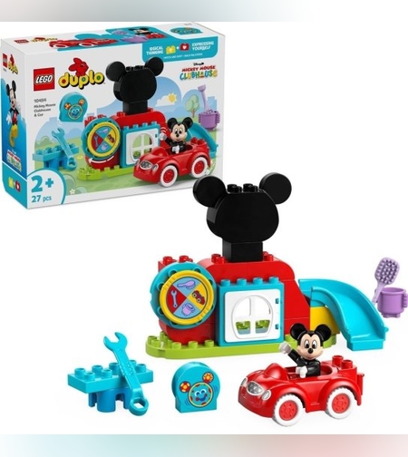 نادي ميكي ماوس والسيارة 10454 LEGO DUPLO Disney