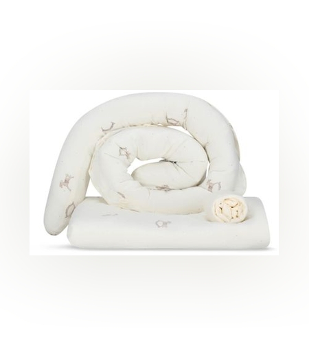 סט מצעים סוס נדנדה -  לעריסת תינוק מיננה ליין וינטג’ – Minene