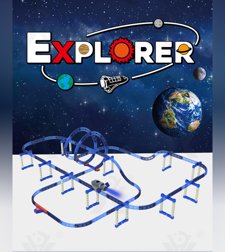 مسار القطار -  EXPLORER ASSEMBLE ELECTRIC TRACK