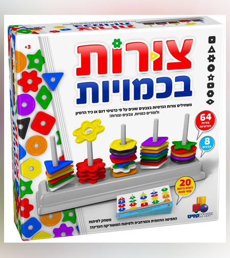 الأشكال بالكميات