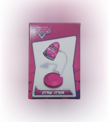 מנורת שולחן לילדים עם דמות מהסרט 