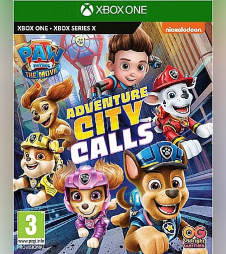 משחק לאקס בוקס - PAW Patrol The Movie: Adventure City Calls