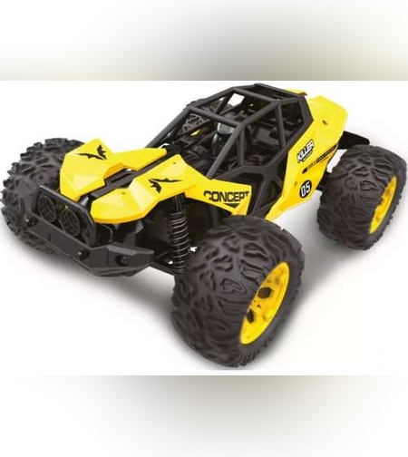 רכב מהיר 25 קמש - MACHINA CONCEPT OFF ROAD באגי - צהוב