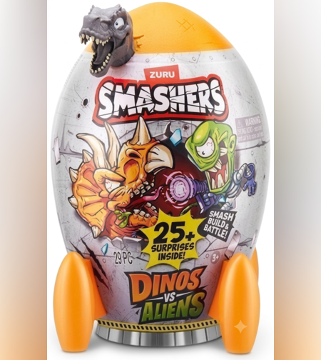 SMASHERS Zuru -زورو سماشرز: الديناصورات ضد الفضائيين - ريد / تي ريكس