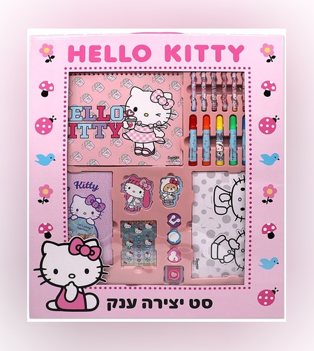 סט יצירה ענק הלו קיטי