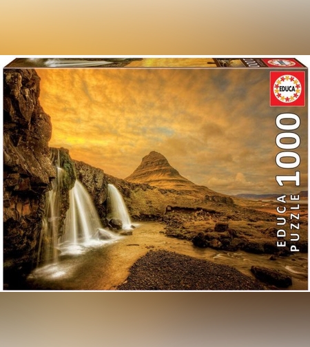 لغز 1000 قطعة -  شلال كيركوبل