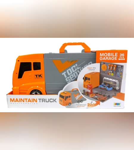 משאית וסט כלי עבודה