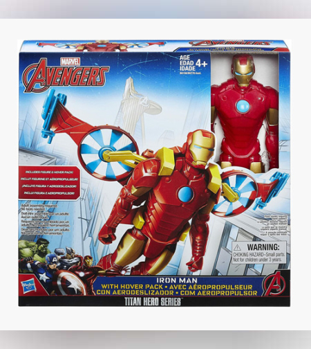 איירון מן מארז ענק עם רחפן לילדים