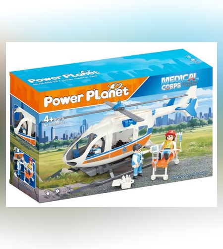 power planet طائرة هليكوبتر إسعاف