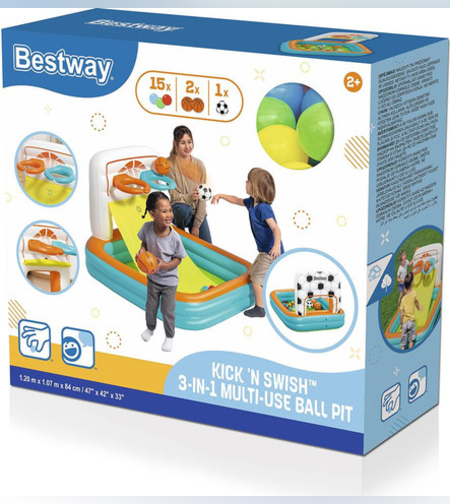 בריכת משחקי כדור BESTWAY לקטנטנים 52637