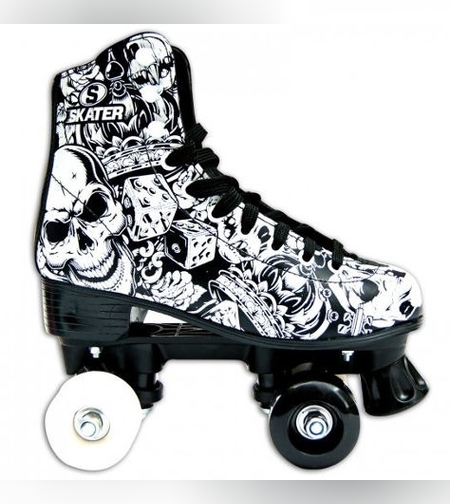 סקטים 4 גלגלי PVC, גלגיליות ומעצור