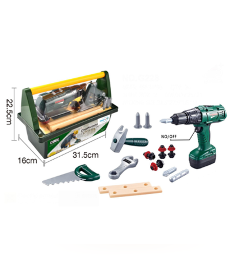 حقيبة الأدوات ومفك البراغي -