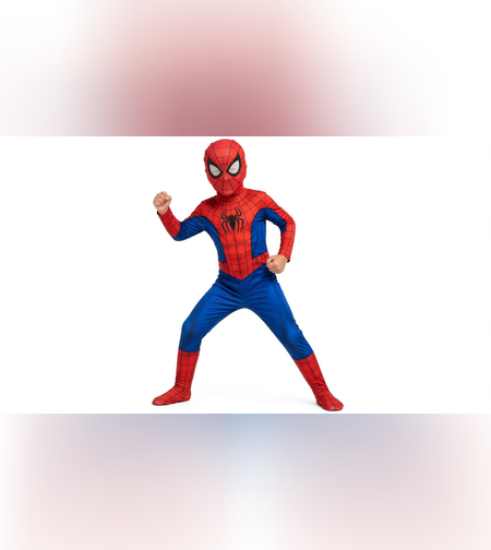 תחפושת ספיידרמן עם מסכה - SPIDERMAN Bodysuit