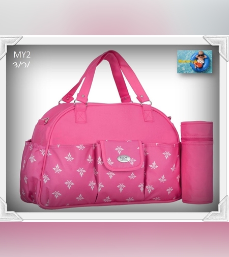 תיק לעגלת תינוק M&Y - ורוד