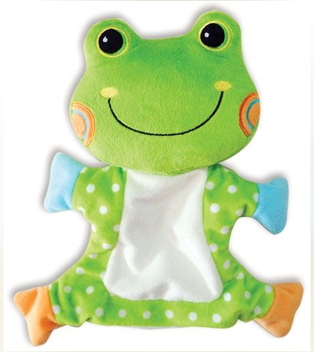 בובת כפפה מבית Pit Toys - צפרדע