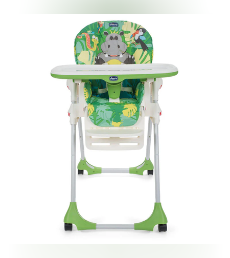 כיסא אוכל ציקו  Chicco Polly Easy Highchair Happy Jungle