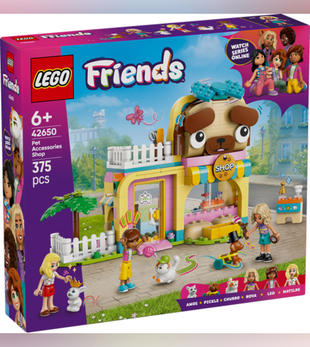 חנות לאביזרי חיות מחמד LEGO Friends 42650